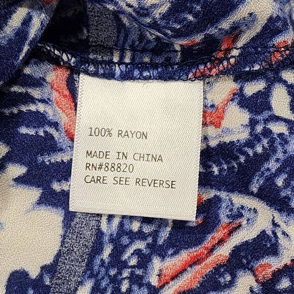 LUCY & LAUREL, Soft Hippie 70's Influenced Bohemian Tassle Tunic Tie Top, size S - Picture 8 of 9